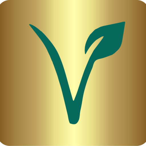 iVee Restorative Care logo in gold and green leaves